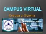 Campus Virtual - slide 1