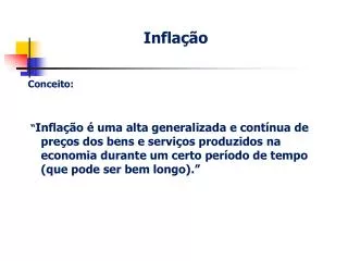 infla o