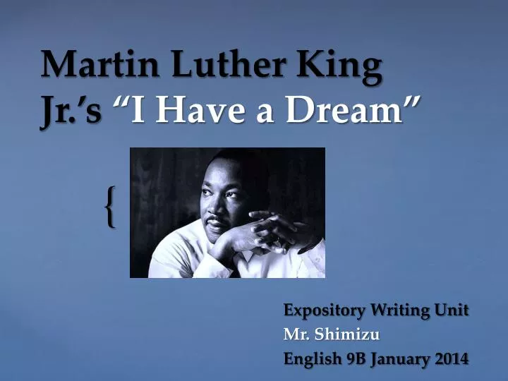 martin luther king jr s i have a dream