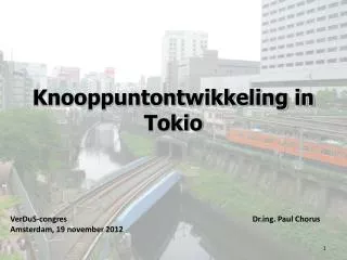 knooppuntontwikkeling in tokio