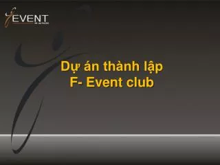 d n th nh l p f event club