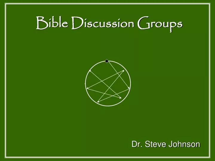 bible discussion groups