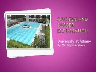 College and Career exploration