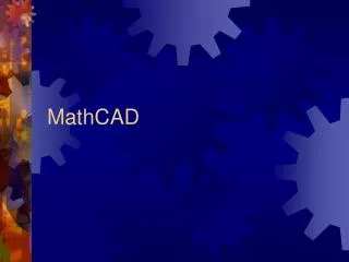 MathCAD