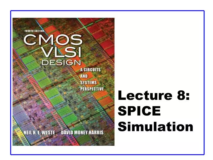lecture 8 spice simulation