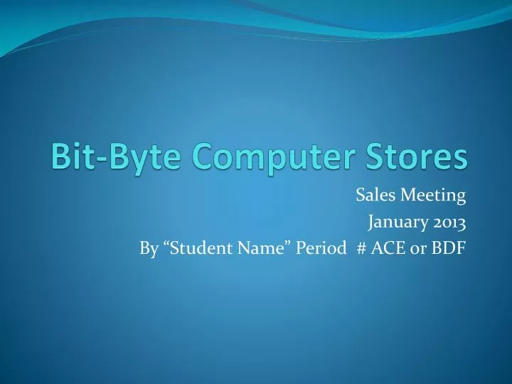 bit byte computer stores