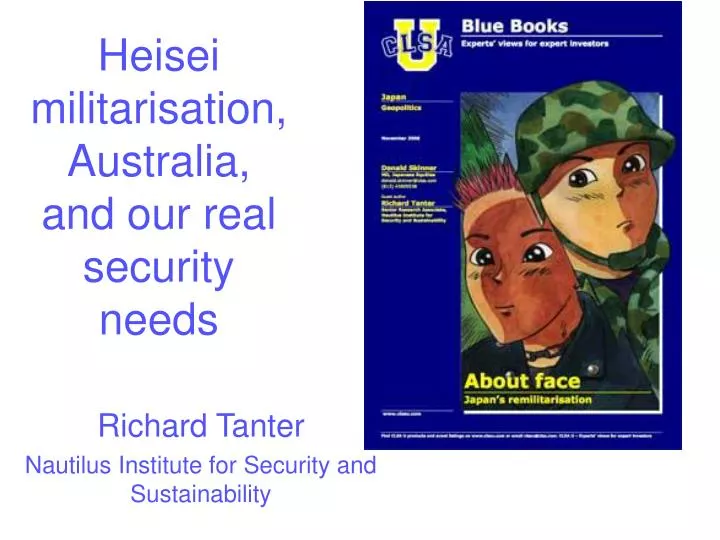 heisei militarisation australia and our real security needs