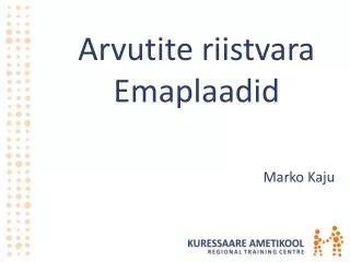 arvutite riistvara emaplaadid