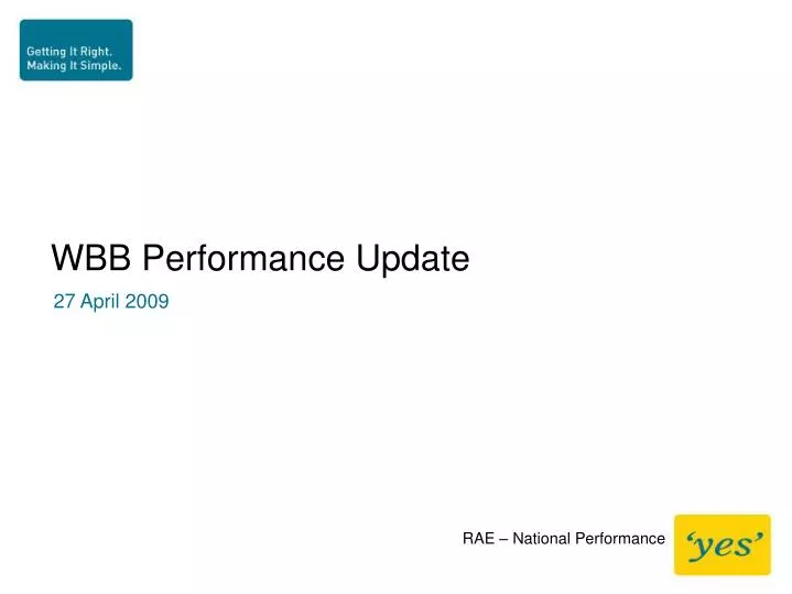 wbb performance update