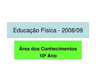 educa o f sica 2008 09