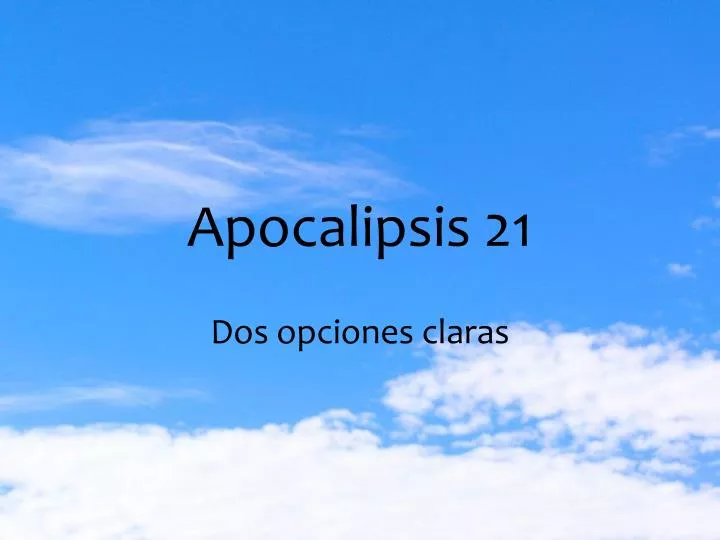 apocalipsis 21