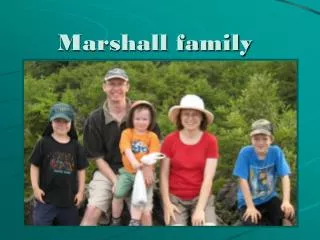Marshall family