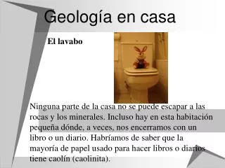 geolog a en casa