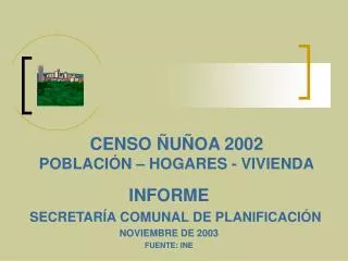 censo u oa 2002 poblaci n hogares vivienda