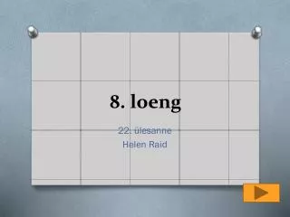 8 loeng