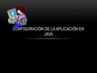 configuraci n de la aplicaci n en java