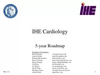 IHE Cardiology