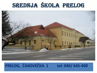 srednja kola prelog