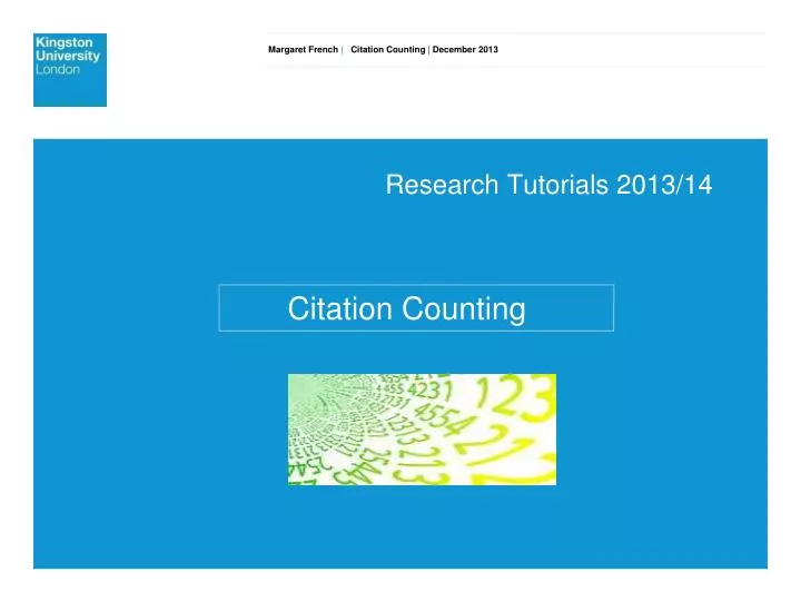 research tutorials 2013 14