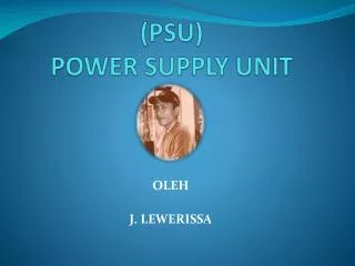 psu power supply unit