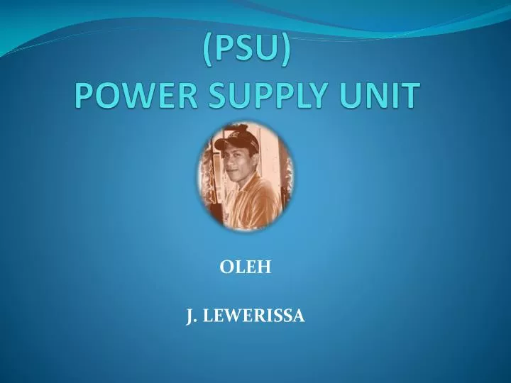 psu power supply unit