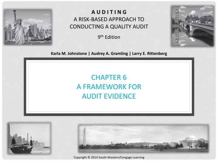 chapter 6 a framework for audit evidence