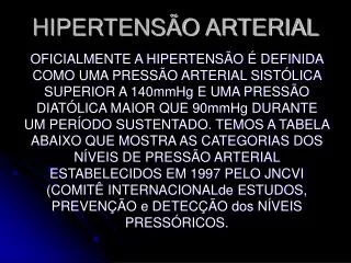 hipertens o arterial