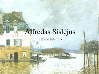 alfredas sisl jus