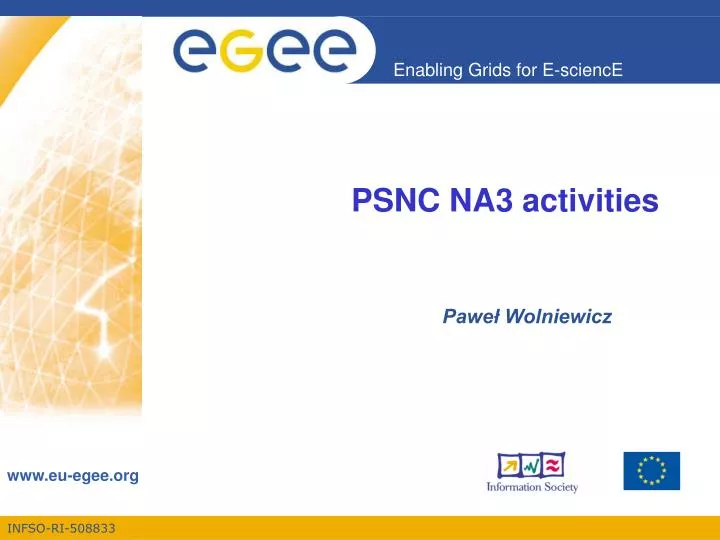 psnc na3 activities