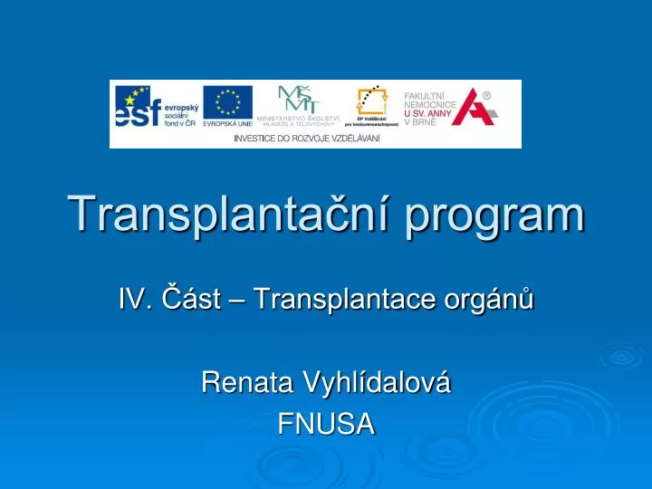 transplanta n program