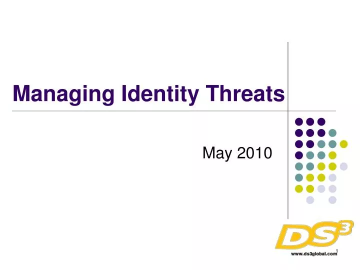 managing identity threats