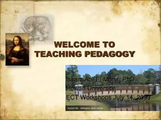 WELCOME TO TEACHING PEDAGOGY