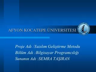 afyon k ocatepe niversitesi