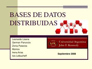 PPT - Bases De Datos Distribuidas PowerPoint Presentation, Free ...