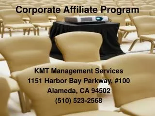 Corporate Affiliate Program