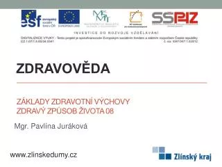 z klady zdravotn v chovy zdrav zp sob ivota 08