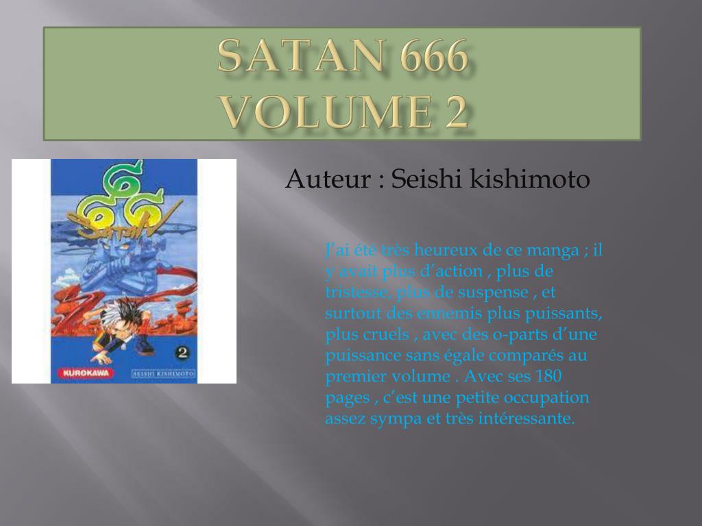 PPT - Satan 666 volume 2 PowerPoint Presentation, free download - ID