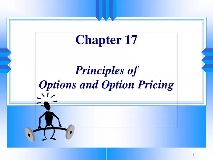 chapter 17 principles of options and option pricing