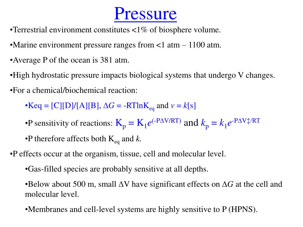 Pressure - slide 1