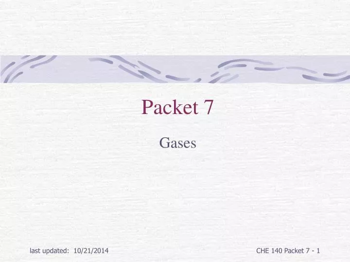 packet 7
