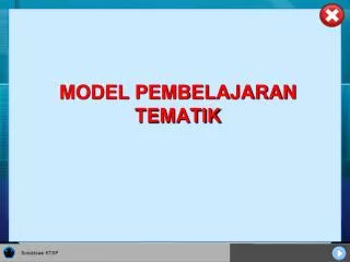 model pembelajaran tematik