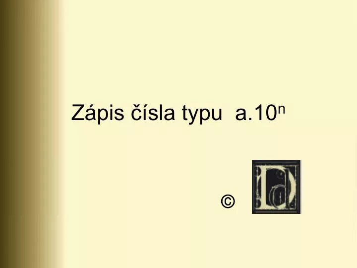 z pis sla typu a 10 n