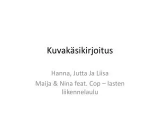 kuvak sikirjoitus