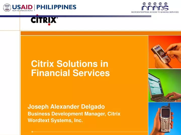 citrix solutions in financial services