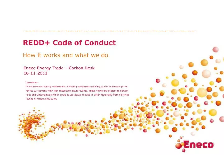 redd code of conduct