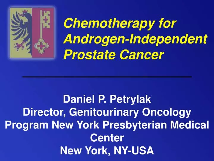chemotherapy for androgen independent prostate cancer