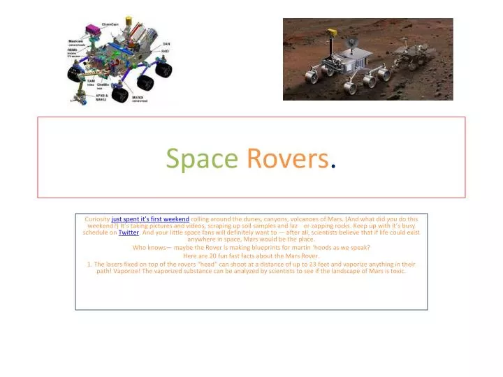 space rovers