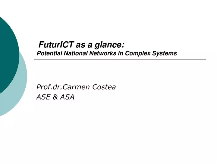 futurict as a glance potential national networks in complex systems
