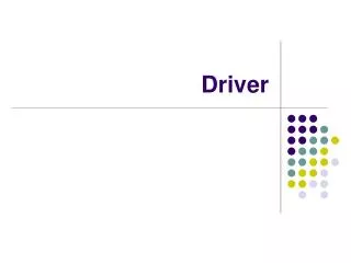 driver