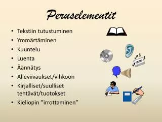 peruselementit